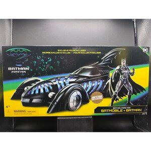Batman Forever Batmobile & Figure Set Retro Collection Toy 20cm Exclusive Model